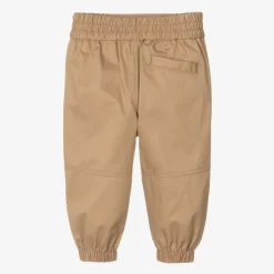 Baby Boys Beige Cotton EKD Trousers