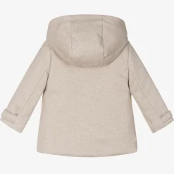 Baby Boys Beige Duffle Coat