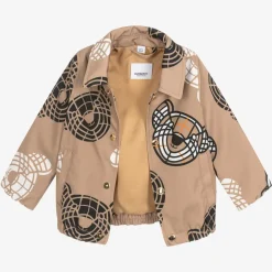 Baby Boys Beige Thomas Bear Jacket