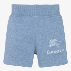 Baby Boys Blue Cotton Shorts