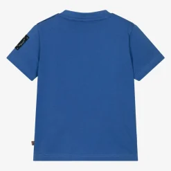 Baby Boys Blue Cotton T-Shirt