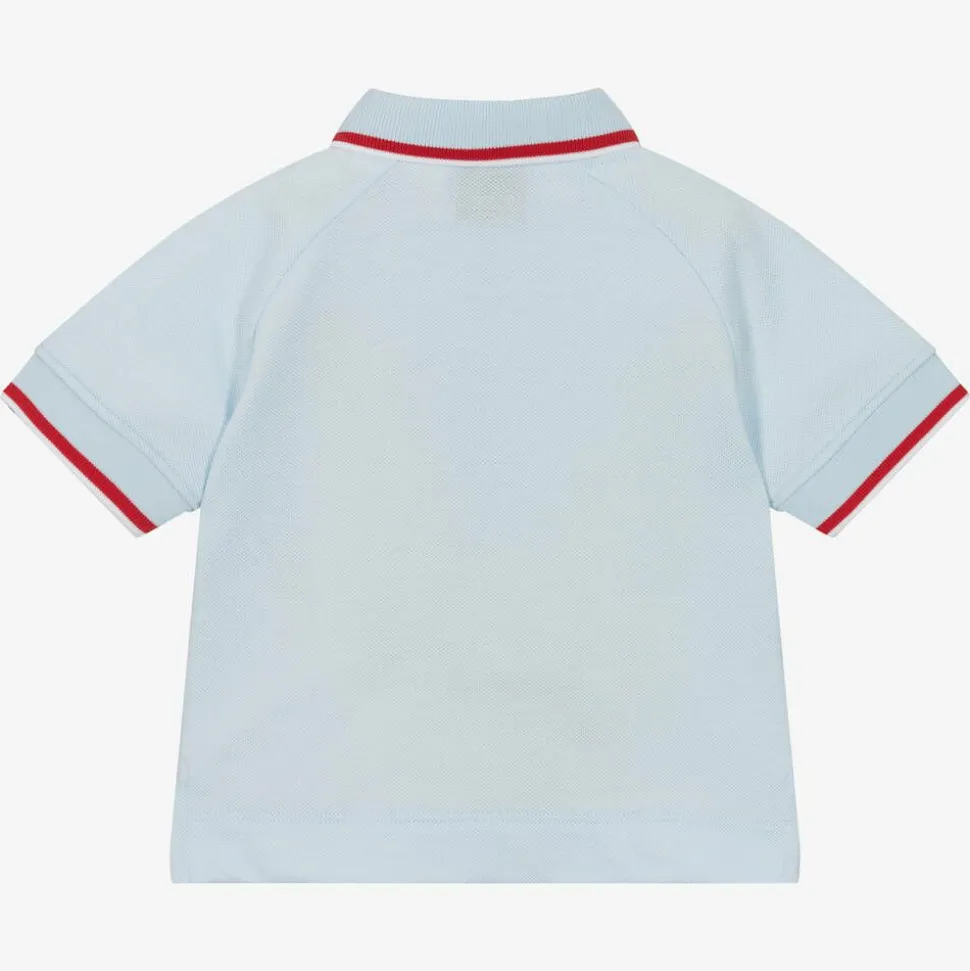 Baby Boys Blue Logo Polo Shirt