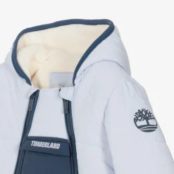 Baby Boys Blue Padded Snowsuit