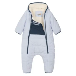 Baby Boys Blue Padded Snowsuit