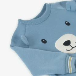 Baby Boys Blue Tracksuit Set