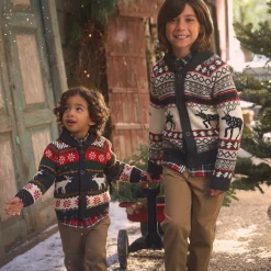 Baby Boys Brown Cotton Chino Trousers