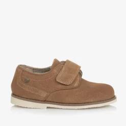 Baby Boys Brown Suede Leather Shoes