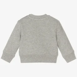 Baby Boys Grey Logo Sweatshirt