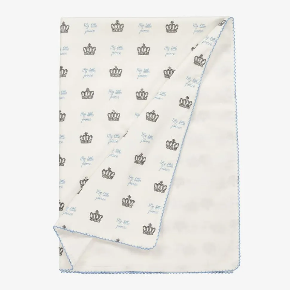 Baby Boys Ivory Blanket (94cm)