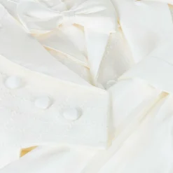 Baby Boys Ivory Tuxedo Suit