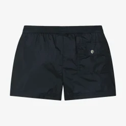 Baby Boys Navy Blue Swim Shorts