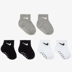 Baby Cotton Logo Socks (3 Pack)