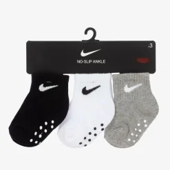 Baby Cotton Logo Socks (3 Pack)