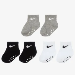 Baby Cotton Logo Socks (3 Pack)