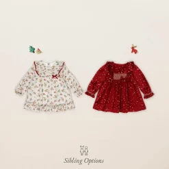 Baby Girls Beige Cotton Woodland Dress