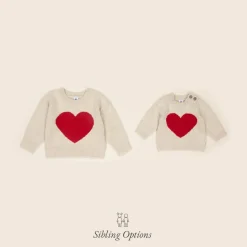 Baby Girls Beige Wool Knit Sweater