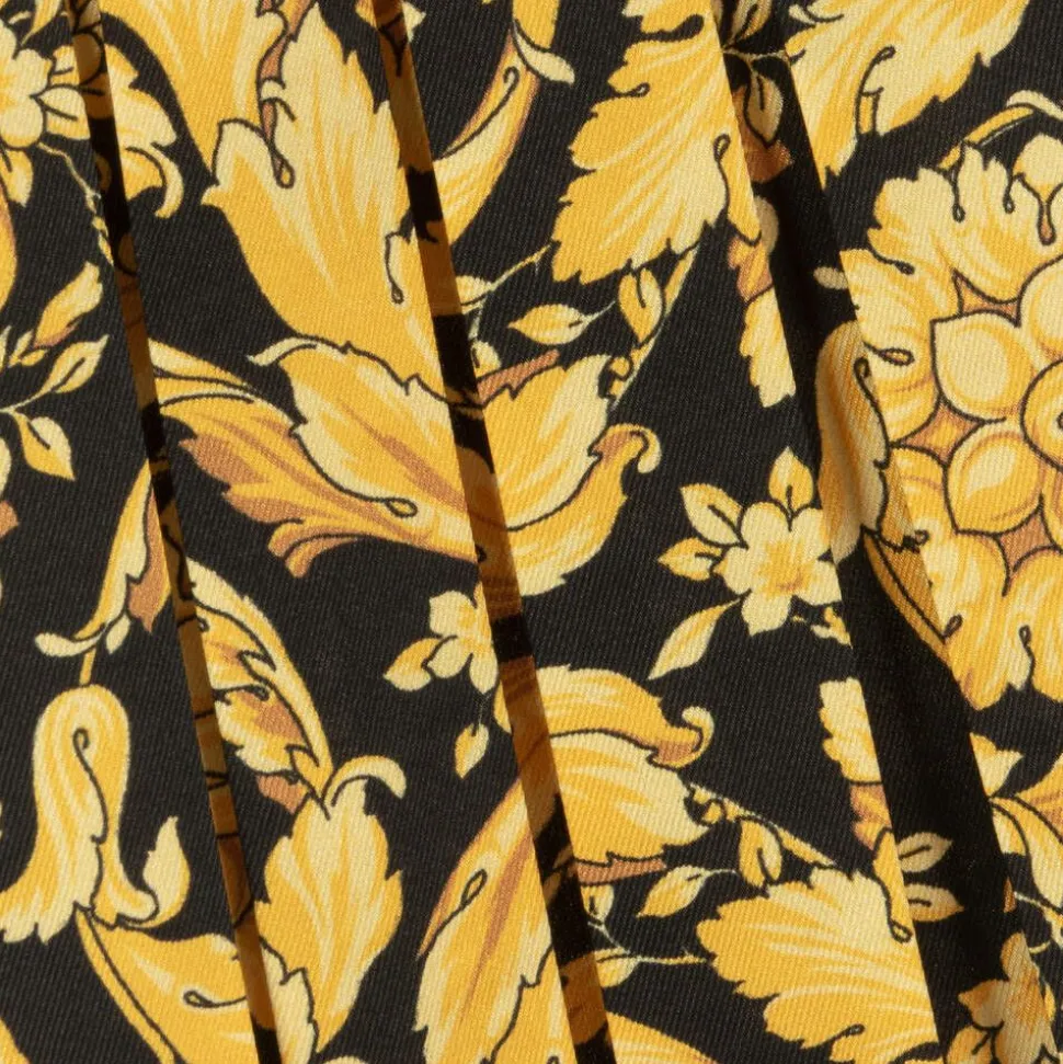 Baby Girls Black Barocco Dress