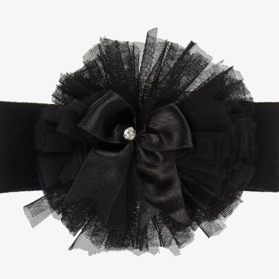 Baby Girls Black Headband