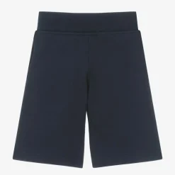 Baby Girls Blue Crest Joggers