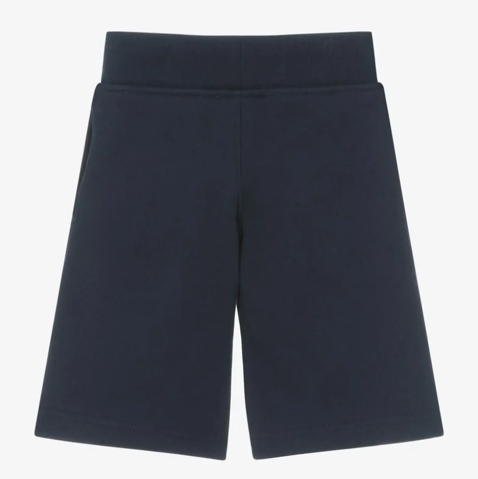 Baby Girls Blue Crest Joggers