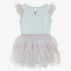 Baby Girls Blue Tulle Mermaid Costume