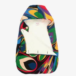 Baby Girls Cotton Onde Print Nest (71cm)