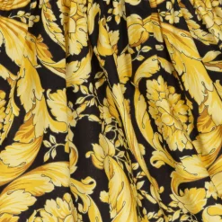 Baby Girls Gold Barocco Dress