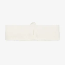 Baby Girls Ivory Knitted Flower Headband