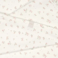 Baby Girls Ivory Organic Cotton Swaddle (100cm)