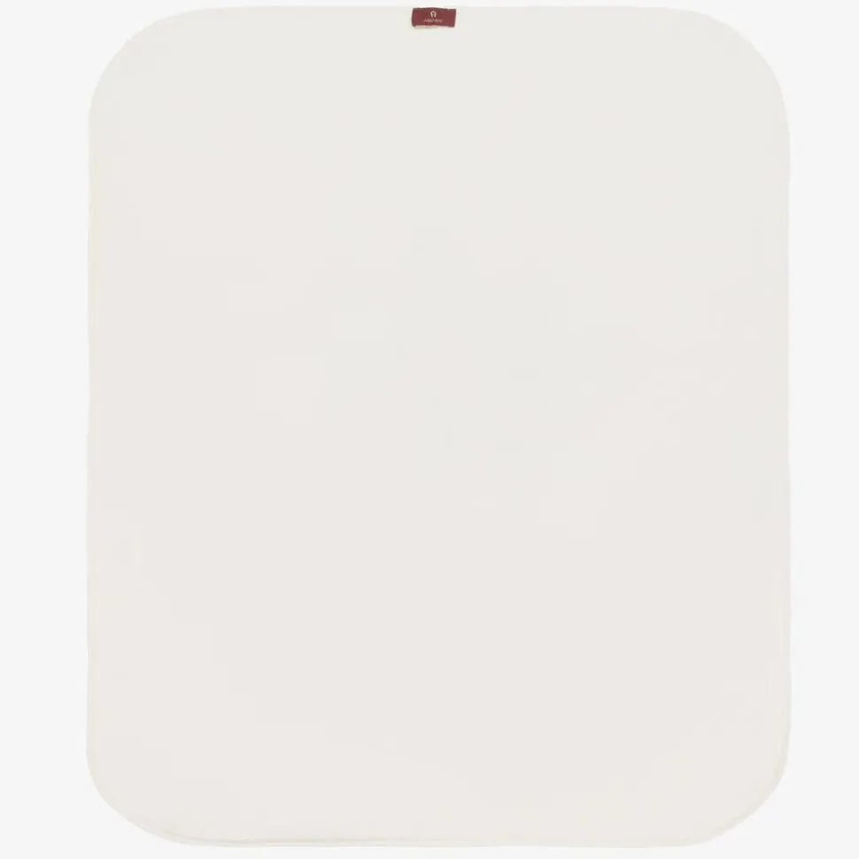 Baby Girls Ivory Pima Cotton Blanket (88cm)