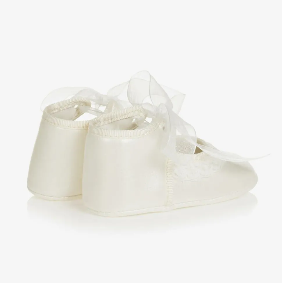 Baby Girls Ivory Pre-Walker Shoes