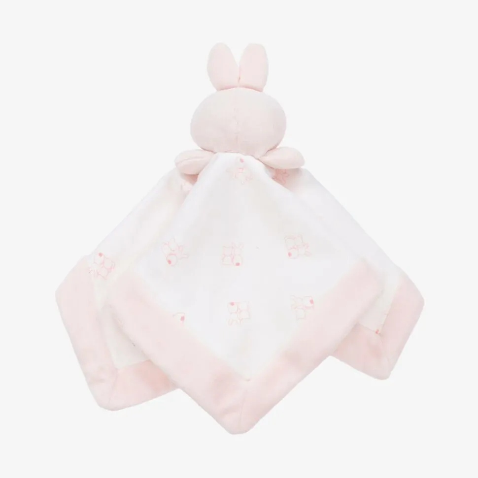 Baby Girls Pink Bunny Cotton Doudou (30cm)