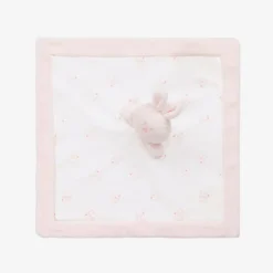 Baby Girls Pink Bunny Cotton Doudou (30cm)