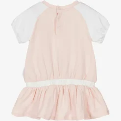 Baby Girls Pink Cotton Dress