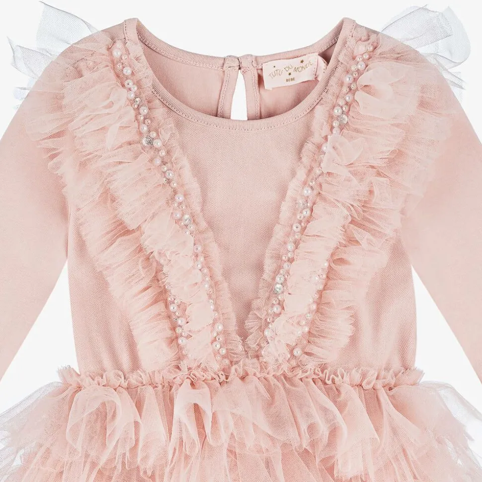 Baby Girls Pink Jersey & Tulle Tutu Dress