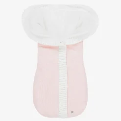 Baby Girls Pink Knitted Nest (75cm)