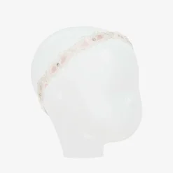 Baby Girls Pink Lace Headband
