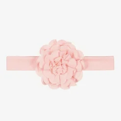 Baby Girls Pink Pima Cotton Headband