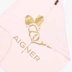 Baby Girls Pink Pima Cotton Blanket (88cm)