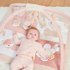 Baby Girls Pink Plush Playmat (80cm)