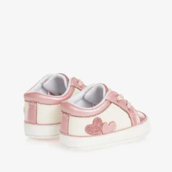 Baby Girls Pink Pre-Walker Trainers