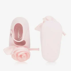Baby Girls Pink Rose Pre-Walker Shoes
