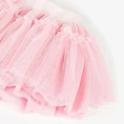 Baby Girls Pink Tulle Tutu Skirt Set