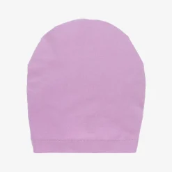 Baby Girls Purple Pima Cotton Hat