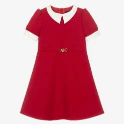 Baby Girls Red Milano Jersey Dress