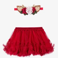 Baby Girls Red Tutu Skirt