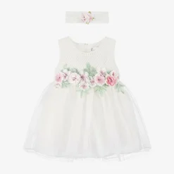 Baby Girls Tulle Dress Set