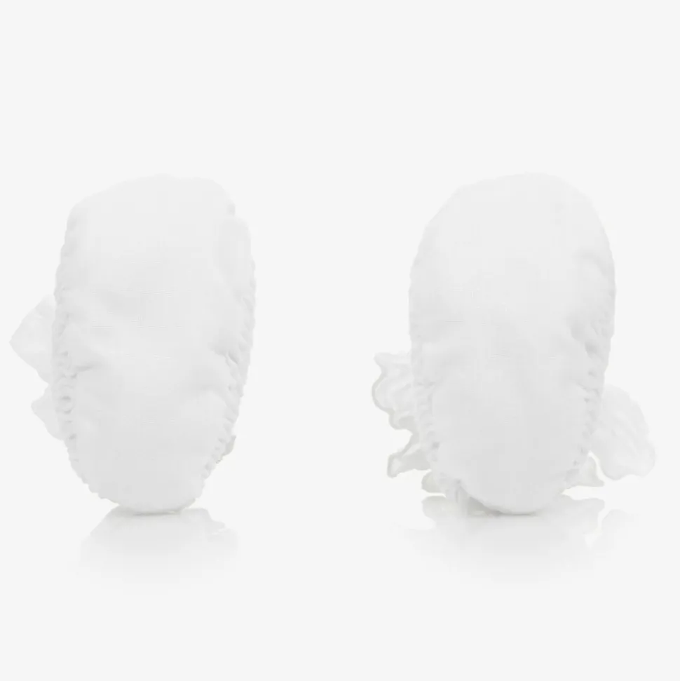 Baby Girls White Booties