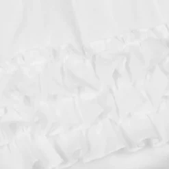 Baby Girls White Frilly Pants