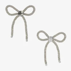 Baby Girls White Glittery Star Dress